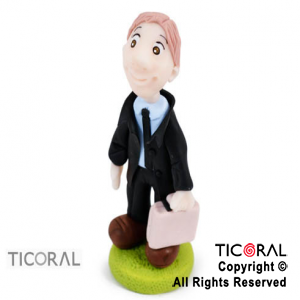ADORNO PROFESION EMPRESARIO A. PORCELANA FRIA x 1